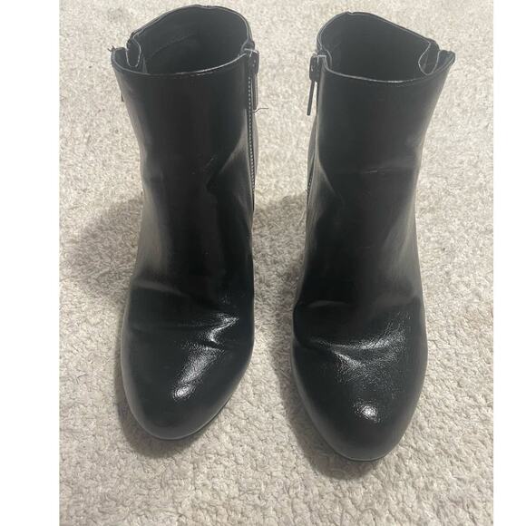 Reaction Kenneth Cole Women's Size 9 Magnetic Wedge Ankle Boots Black - Picture 1 of 11
